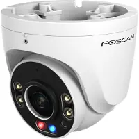 Foscam Caméra IP de surveillance W5EP POE blanche