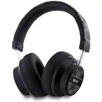 DKNY Casque Sans Fil Pu Leather Checkered Pattern