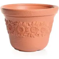 Prosperplast 34l Sunny Collection 46x46x35.5 Cm Flowerpot Beige