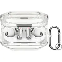 Kwmobile Étui pour CMF by Nothing Nothing Ear (a) Case - Étui de protection en silicone TPU - Housse pour écouteurs - Transparent