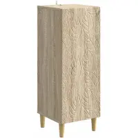 vidaXL Buffet en chêne Sonoma, 33 x 34,5 x 90 cm, aggloméré