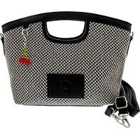 Tom Tailor DENIM Cabas noir / blanc