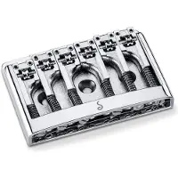 Schaller 3D-6 Chrome Chevalet de guitare
