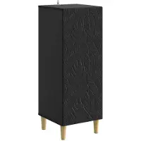 vidaXL Buffet noir 33 x 34,5 x 90 cm en aggloméré