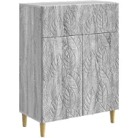 vidaXL Buffet gris Sonoma 66 x 34,5 x 90 cm en aggloméré