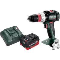 Metabo BS 18 LT BL Q Perceuse-visseuse sans fil 18 V 75 Nm Brushless + 1x batterie LiHD 5,5 Ah + chargeur