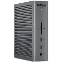 CalDigit TS5 - Thunderbolt Station 5 with 1m Thunderbolt 5 Cable (Thunderbolt, 15 ports), Station d’accueil + hub USB, Gris