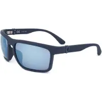 Police Lunettes de soleil pour homme SPLF63 bleu nuit mat 63/18/130