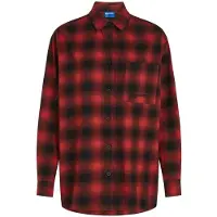 Karl lagerfeld JEANS Chemisier rouge / noir