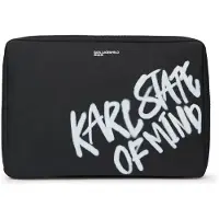 Karl lagerfeld JEANS Sac d’ordinateur portable ' KARL QUOTE LAPTOP ' noir