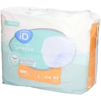 Id Sensitive Pants Normal l 14 14 pc(s) Culotte D'Incontinence