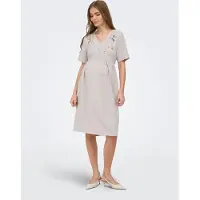 ONLY Maternity Robe 'OLMEvalou' beige