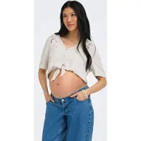 ONLY Maternity Chemisier 'OLMEvalou Mette' gris