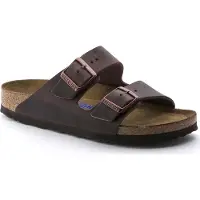 Birkenstock Mule 'Arizona' brun foncé