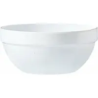 Arcoroc Restaurant Uni Coupe empilable cl, Saladier + bol, Blanc