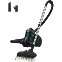 Cecotec Aspirateur Traîneau sans Sac Conga Rockstar Cyclonic XL. 890W, Réservoir Grande Capacité 2.5L, Filtre Haute Efficacité