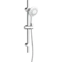Schutte Ensemble de barre de douche 5 fonctions 70 cm LIANA chromé