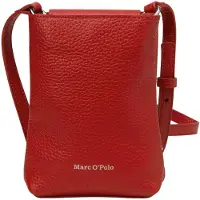 Marc O'Polo sac pour téléphone portable sac à épaule bandoulière Banu Cellphone Bag Shiny Red rouge