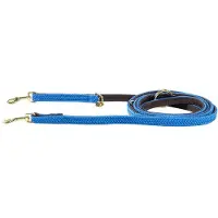 Kentucky Nylon Plaited Dog Leash 12 Mm Bleu 12 mm x 200 cm
