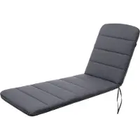 Hobbygarden Coussin d'assise "Amelia" ( 60×113×72 cm ) - 6 cm d'épaisseur | Coussin d'assise, coussin de meubles de jardin, pour chaises ou chaise longue |