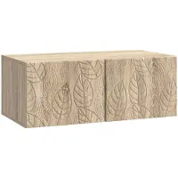 vidaXL Meuble TV mural 59,5 x 41 x 30 cm, chêne Sonoma