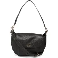 GUESS Marsha Flap Shoulder Bag Noir