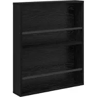 vidaXL Étagère à magazines noir imitation chêne 60 x 12 x 70 cm Bois composite