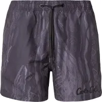 Carlo colucci Shorts de bain 'Fedel' graphite / noir