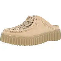 Clarks Sabots 'Torhill' camel / brun foncé