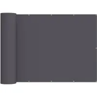 vidaXL Brise-vue pour balcon 180 x 600 cm, tissu enduit de PU