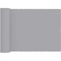 vidaXL Brise-vue pour balcon 150 x 600 cm, tissu avec revêtement en PU