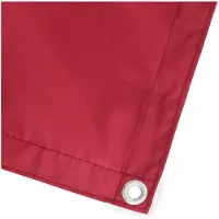 vidaXL : écran de balcon, 200 x 600 cm, tissu avec revêtement PU, rouge