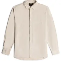 G-Star Clean Regular Fit Long Sleeve Shirt Beige L Homme