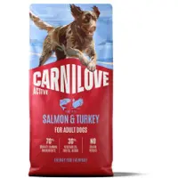 Carnilove Active Adult All Breeds saumon avec dinde pour chien