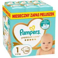 Pampers Premium Care Vel. 1 (156 Ks)