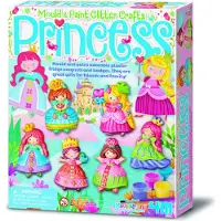 4M Former & peindre/princesse scintillante Multicolore One Size