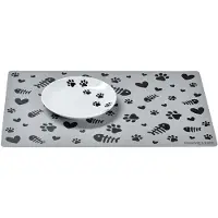 Ritzenhoff & Breker 322606 Set de gamelles pour chat MIKA PAW, 2 pièces