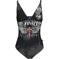 Rock Rebel by EMP Maillots de bain de - Original Sinners Badeanzug - S - XXL - pour Femme - multicolore - Taille S