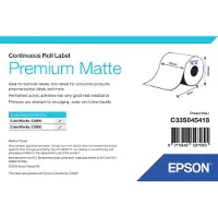 Epson Premium - Mat - Rouleau (7,6 cm x 35 m) 1 rouleau(x) papier continu pour étiquette - pour TM-C3400-LT; ColorWorks CW-C4000E (BK), CW-C4000E (MK); TM C3400, C3400BK, C3500