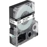 Epson LC-3WBN9 - Étiquettes pour bandes magnétiques - noir sur blanc - Rouleau (0,9 cm x 9 m) 1 rouleau(x) - pour LabelWorks LW-1000P, LW-300, LW-300L, LW-400, LW-400L, LW-400VP, LW-600P, LW-700...