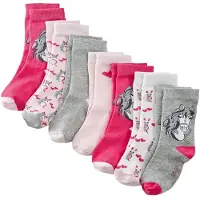 Bonprix Lot de 7 paires de chaussettes enfant avec coton