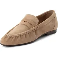 Tamaris , mocassins pour femmes, modèles 32, 34, 35, 36, 37, 36, couleur beige, taille 42 EU
