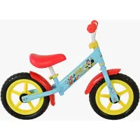 Volare Vélo sans pédales pour enfants Disney Mickey avec roues en métal et pneus en EVA