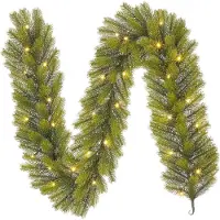 Black Box Trees Nagoya Guirlande avec éclairage LED - L180 x Ø20 cm - Vert
