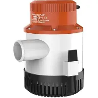 Seaflo 750 Gph Series 1 Bilge Pump 2.5a 12v Blanc,Orange,Noir