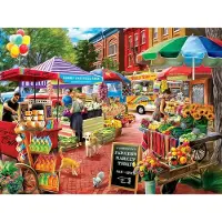 Master Pieces Puzzle Town Square Booths - 500 à 999 pièces