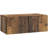 vidaXL Meuble TV mural 78,5 x 41 x 30 cm en bois recyclé