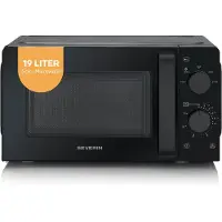 Severin MW 7580 micro-onde Noir Micro-onde simple Comptoir 19 L 700 W