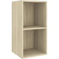 vidaXL Ensemble d'armoires TV 5 pièces en bois composite chêne Sonoma