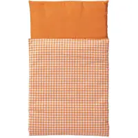 Pertina Van Dijk Toys couette - orange et blanc à carreaux
